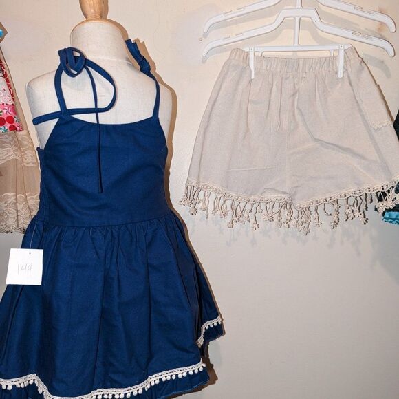 Dollcake Shorts and Tunic Set Size 5/6 Boutique Girl's clothing - Picture 3 of 3